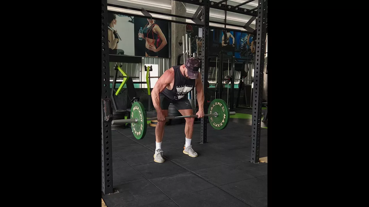 Barbell Row exercise