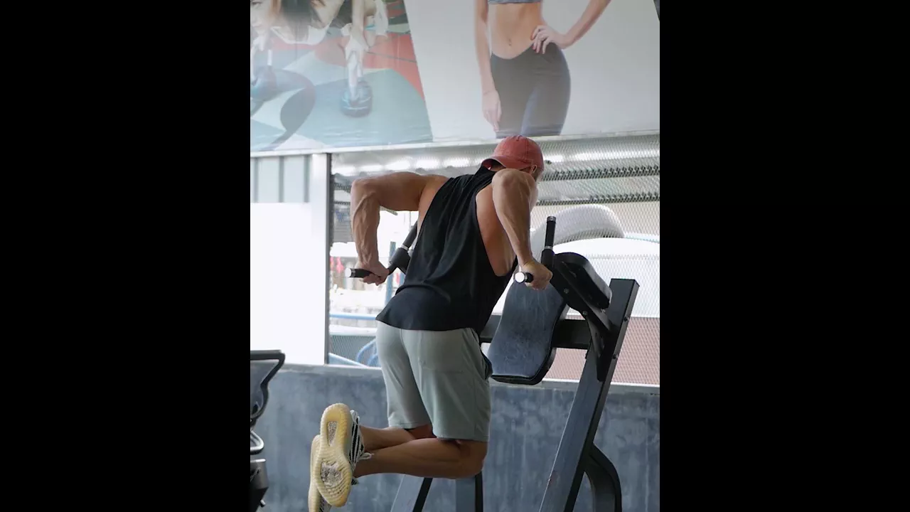 Triceps Dip exercise