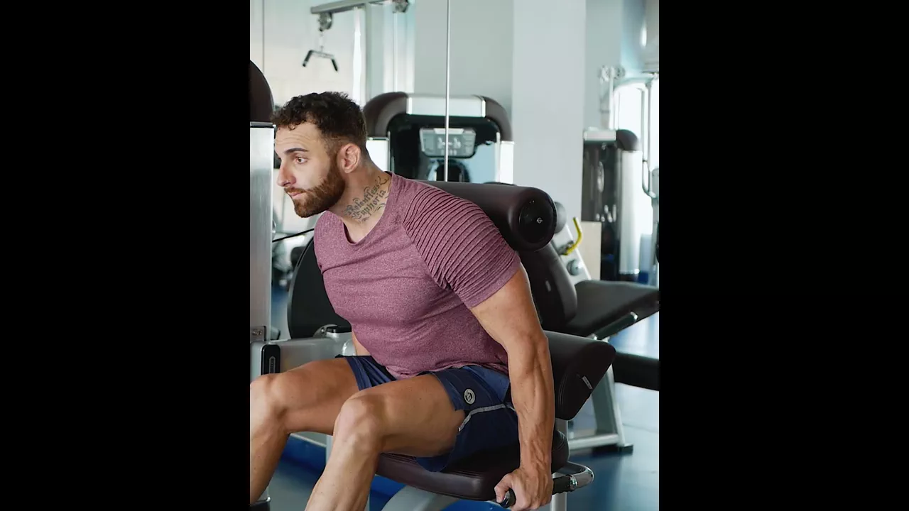 Machine Back Extension exercise