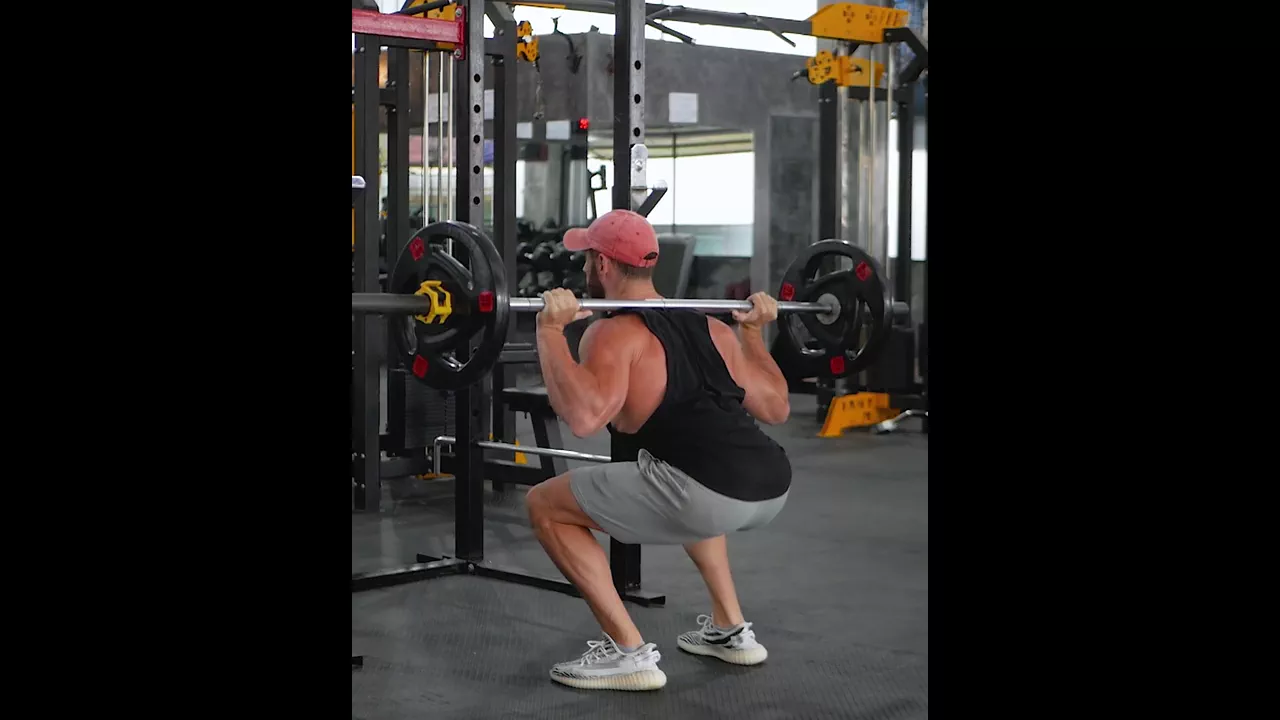 Barbell Back Squat exercise