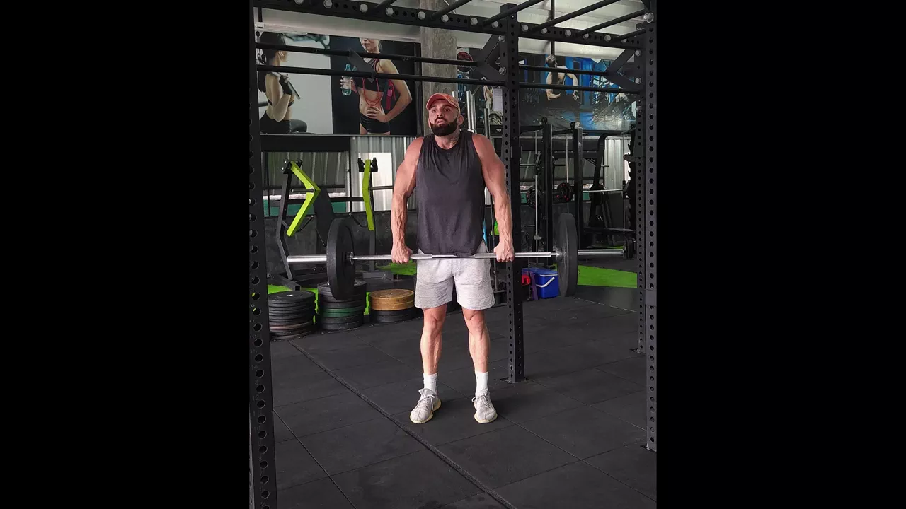 Barbell Shrugs exercise