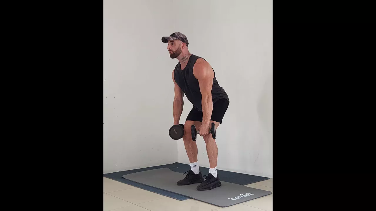 Dumbbell Deadlifts exercise