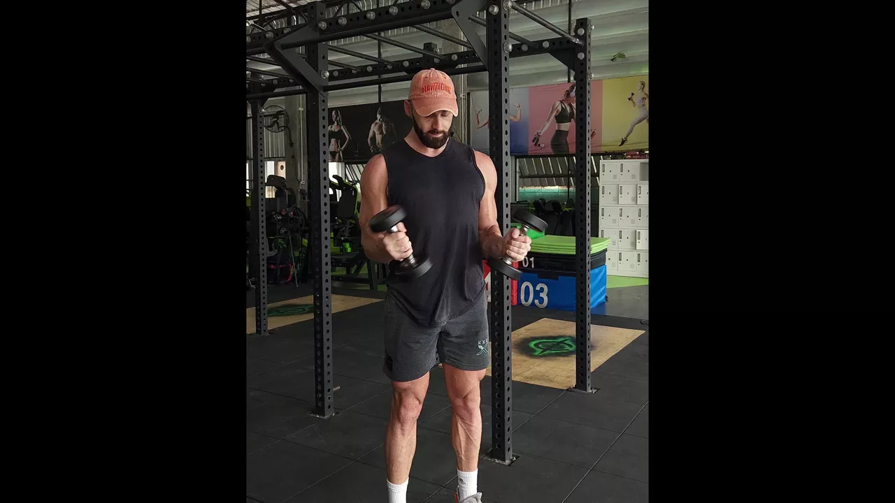 Dumbbell Wrist Rotation exercise