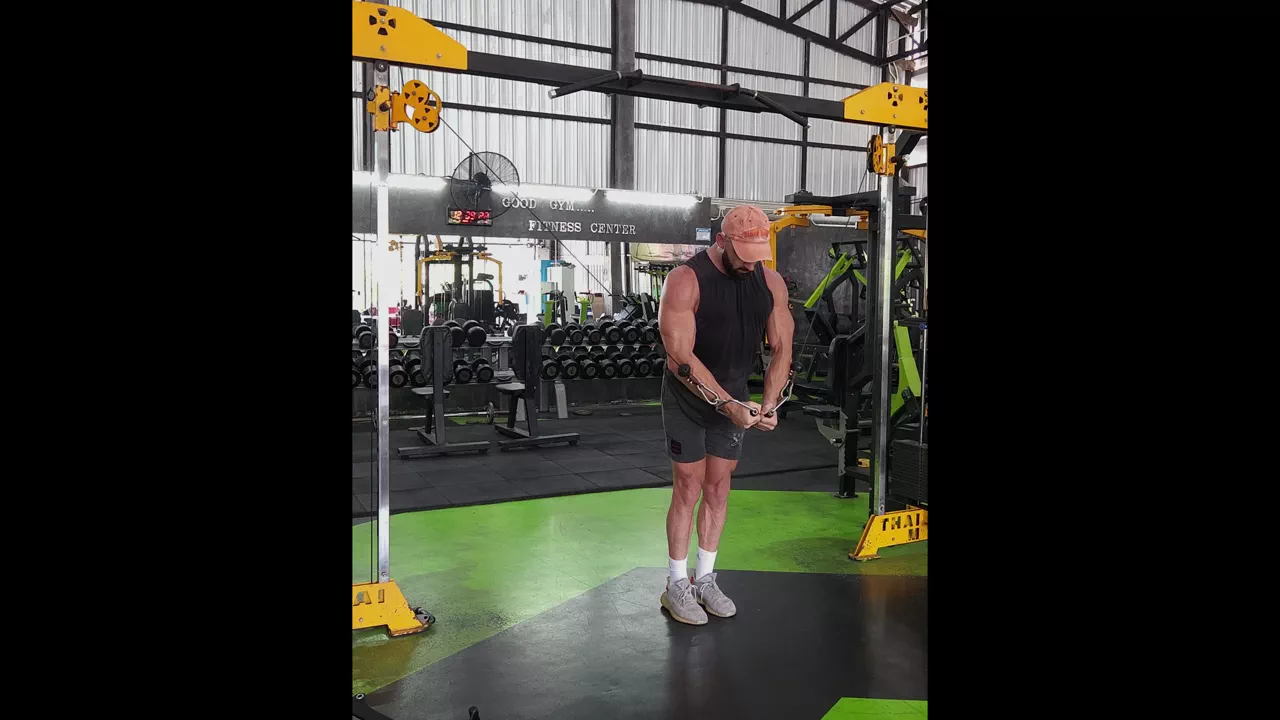 High To Low Cable Fly exercise