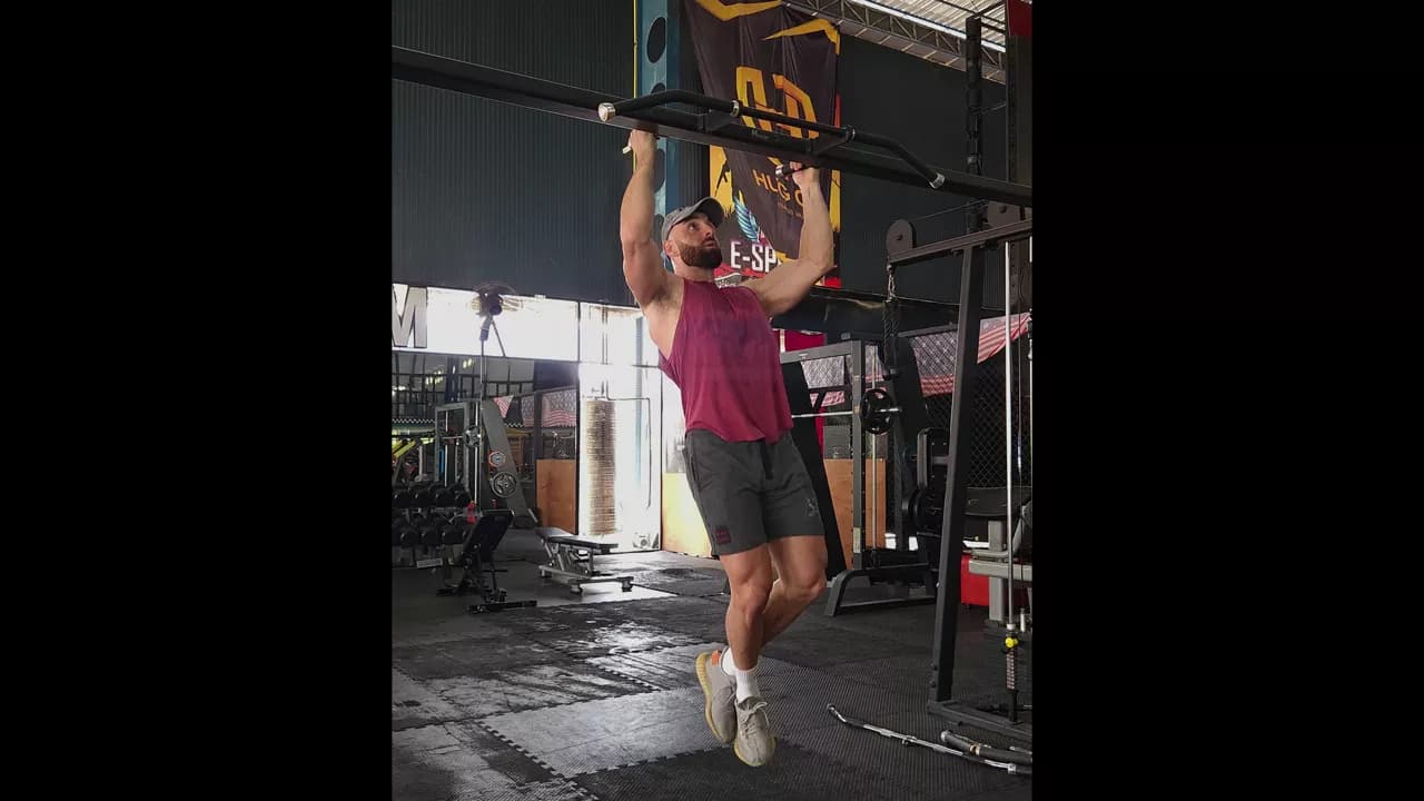 Parallel Bar Pull Up exercise