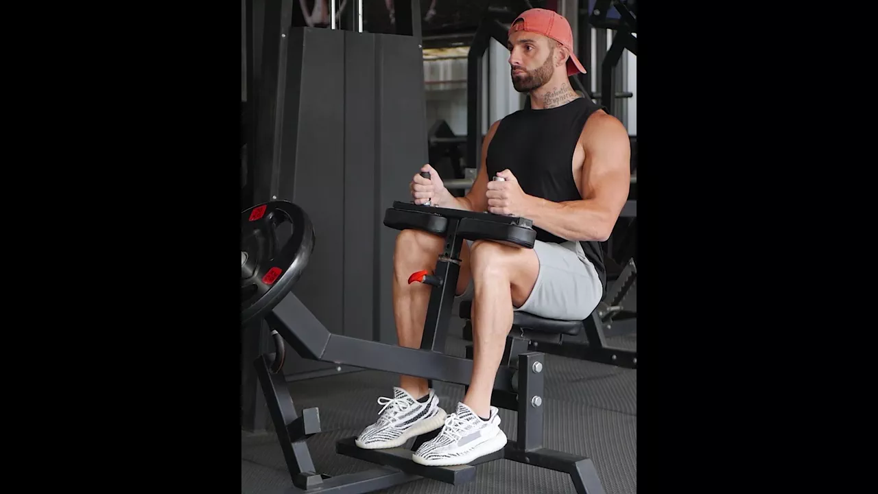 Seated Machine Calf Raise exercise