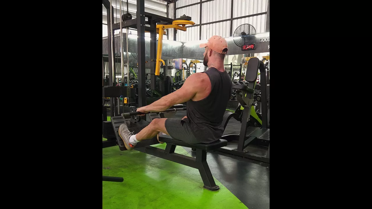Seated Wide Grip Cable Row exercise