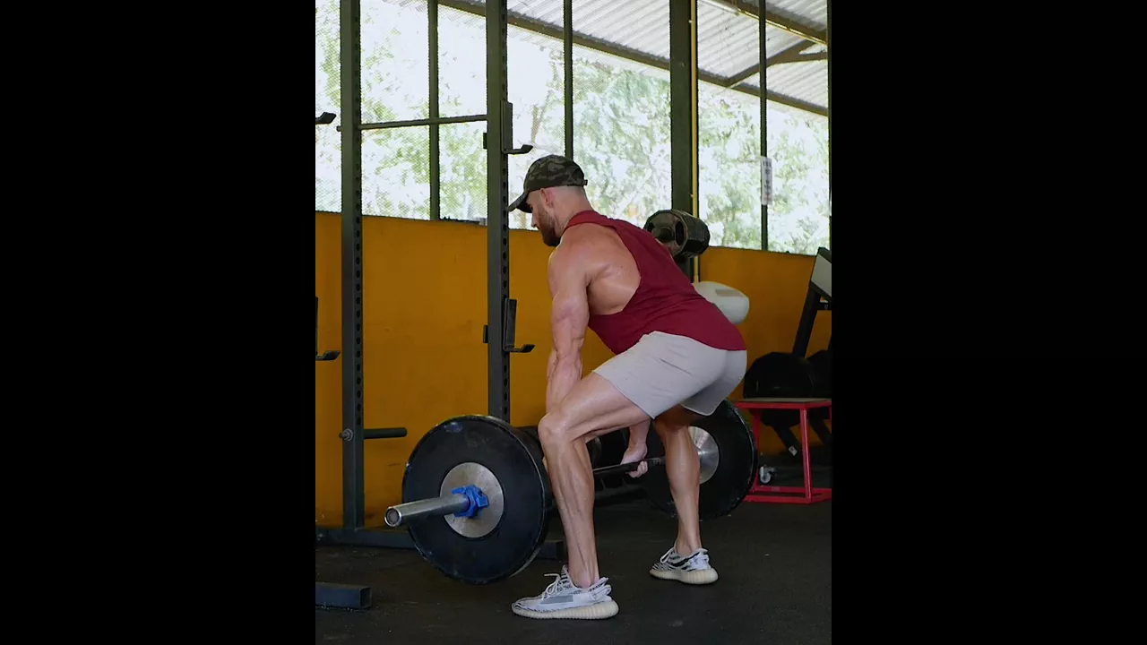 Barbell Sumo Deadlift exercise